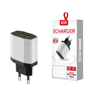 KIN K-C13 European standard dual USB charger