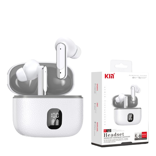 KIN KL-66 Leather Texture Earbuds